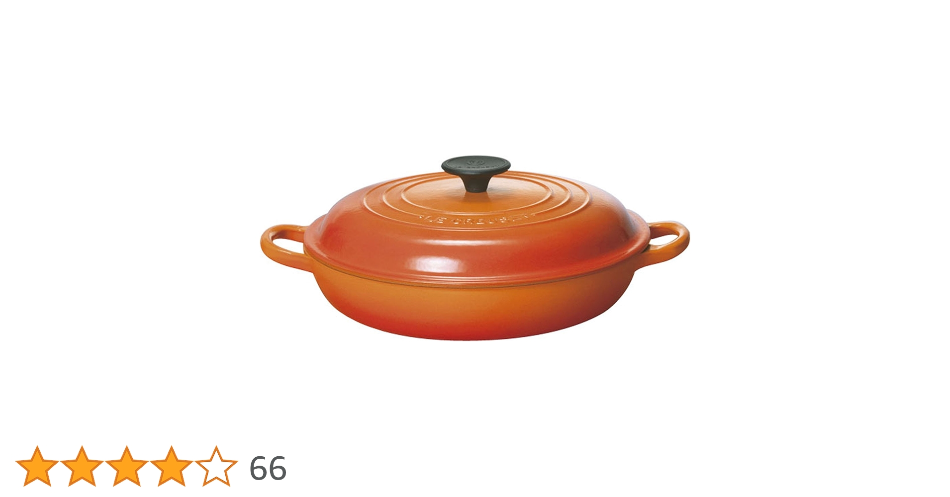 Amazon｜ビュッフェ・キャセロール 26cm オレンジ｜両手鍋 オンライン通販